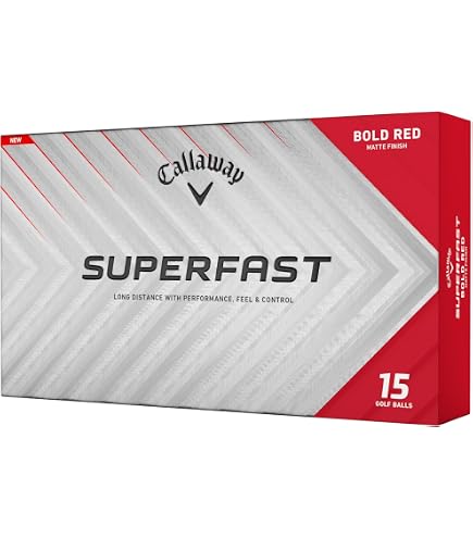 Amazon.co.jp: キャロウェイ(Callaway) ゴルフボール SUPERSOFT RED 25