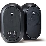 JBL プロフェッショナル 104-BT-Y3 パワード 2Way フルレンジ・スタジオモニター スピーカー 3年保証モデル アンプ内蔵 30W＋30W高出力 Bluetooth5.0対応 (ブラック)