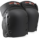 Triple Eight Street Knee Pads for Skateboarding and Roller Derby with Adjustable Straps (1 Pair)