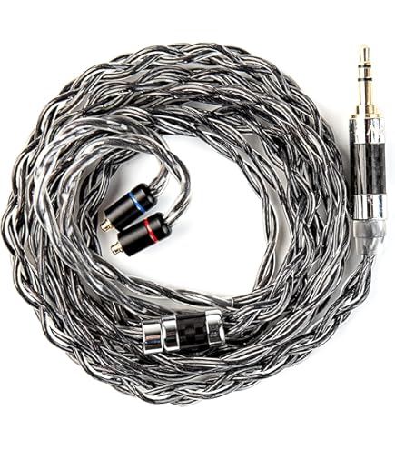 Amazon.co.jp: qdc DEBUT Cable IEM2pin 1.2m Black [IEM