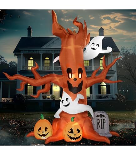 Amazon.co.jp: Juegoal ハロウィン インフレータブル ライト付き