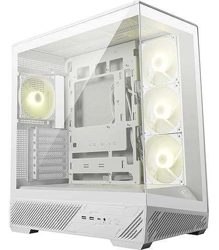 MSI MAG PANO 100L PZ/ホワイト　ゲーミングPC ケース MSI MAG PANO 100L PZ WHITE Mid Tower Gaming Case - MSI-US Official