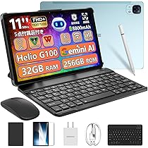Helio G100 Android15 タブレット　11インチ　4G+WiFi Amazon.co.jp: RebotAi タブレット Android 15【最新8コアHelio