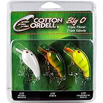 未使用箱入 コットンコーデル Cotton Cordell オールドルアーセット Amazon.co.jp: COTTON CORDELL/コットンコーデル BIG Oトリプル