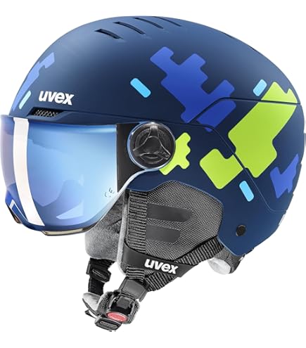 Amazon | head ヘッド キッズ ヘルメット バイザー付き メガネ