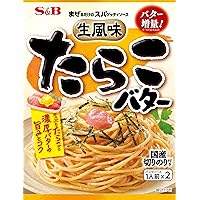 Amazon.co.jp: S&B エスビー 生風味スパゲッティソース たらこ 53.4g