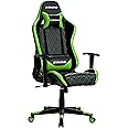 EXRACING EX-001-GREEN Gaming Chair, Office Chair, Ergonomic 3D Design, Non-Recycled Urethane (Green)
