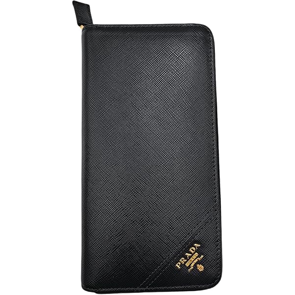 Amazon | [PRADA] SAF.TRIANGOLO長2F/NERO F0002 MISC | 財布