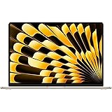 Apple 2023 MacBook Air M2 チップ搭載ノートパソコン：15.3 インチ Liquid Retina デ ィスプレイ、8GB RAM, 256GB SSD ストレージ、バックライトキーボード、 1080p FaceTime HD