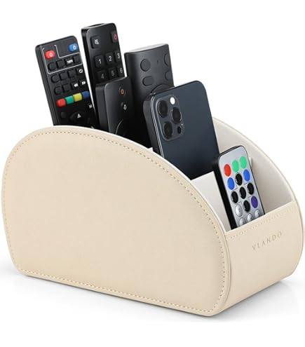 Amazon｜TOYET 10個 リモコンホルダー 木製 マルチコンパートメント