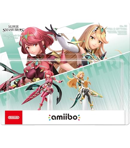 Amazon.co.jp: 任天堂 Amiiboキャラクター 2パック - ノア&ミオ
