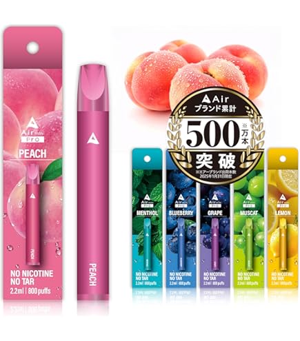 Air mist エアーミスト 使い捨て電子タバコ べイプ