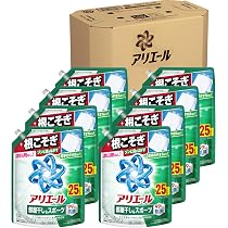 Amazon | アリエール 液体【ケース品】625g×8袋 部屋干し＆スポーツ