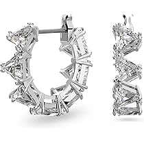 【アンチン】美品　Swarovski　ortyx フープピアス　大 SWAROVSKI｜【公式】【スワロフスキー】Ortyx フープピアス