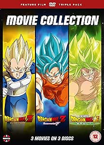 Amazon Co Jp ドラゴンボール 劇場版3作品パック 復活の F 神と神 ブロリー Dvd Box Dvd Import Pal 再生環境をご確認ください Dvd ブルーレイ