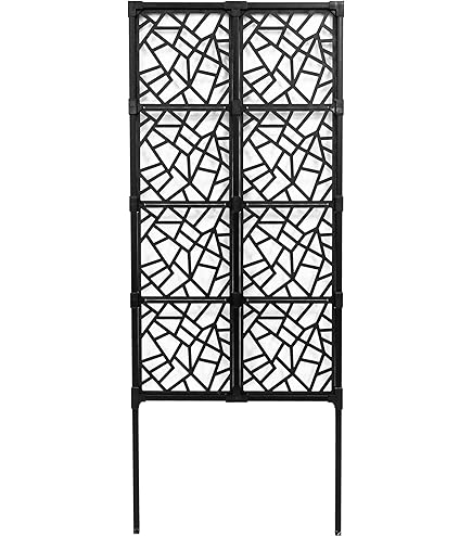 Amazon | Caroeas 目隠しフェンス ボーダーフェンス 屋外 フラワー