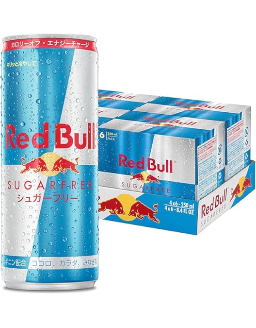 Amazon.co.jp: レッドブル エナジードリンク シュガーフリー 250ml×72
