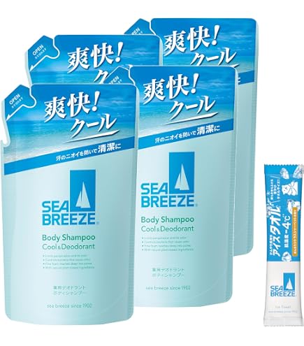Amazon | SEABREEZE(シーブリーズ) 全身薬用ローションセット 詰め替え