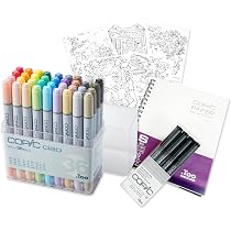 Amazon | コピック(COPIC) Too コピック チャオ スタートボックス 36色