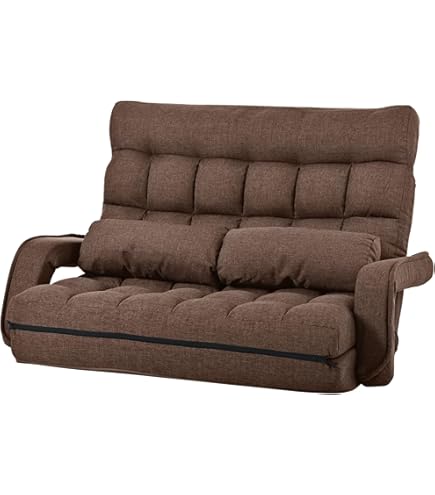 Amazon｜座椅子 二人掛け 4WAY 連動肘つき リクライニングソファ