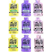 Amazon.co.jp: オレは摂取す エナジージェル3味セット (9本(各味3本