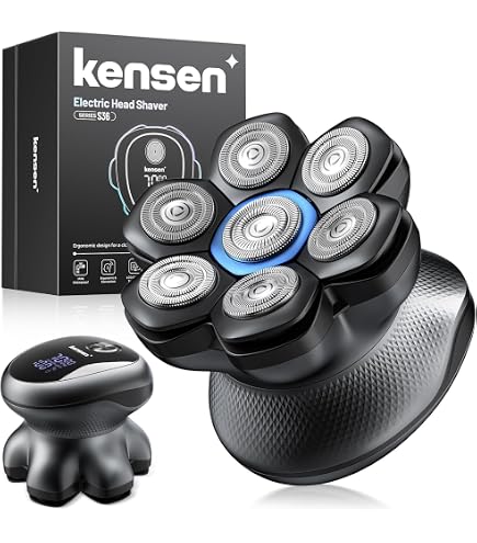 Amazon | MAXGROOM スキンヘッド用シェーバー 7Dヘッド シェーバー