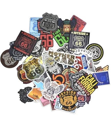 Amazon.co.jp: アメリカン デザイン シール ステッカー 50枚前後セット