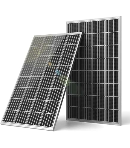 Amazon | ソーラーパネル フレキシブル 300w 3枚100W 12V 単結晶太陽光