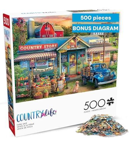 Amazon | Bits and Pieces - 大人のための500ピースのジグソーパズルの