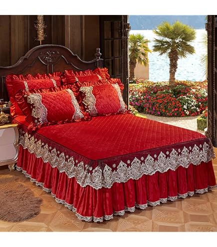 花柄ベッドスカート 200cm x 150cm 【公式通販】