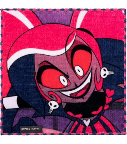 Amazon｜HAZBIN HOTEL ファニーフェイスなハンドタオル（ヴォックス
