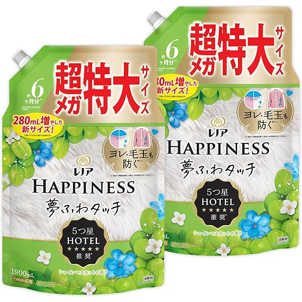 レノア　18本セット Amazon | 【まとめ買い】 [大容量] レノアハピネス 夢ふわタッチ