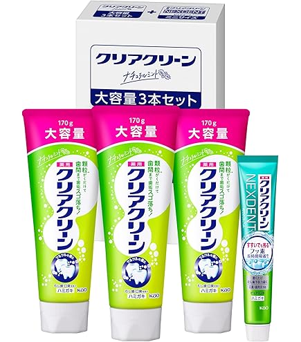 Amazon | デンタークリアMAX ライオン ハミガキ スペアミントタテ型