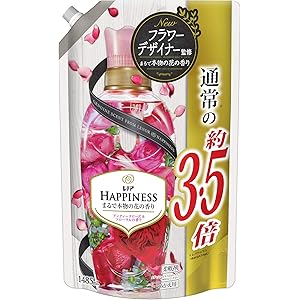 レノア ハピネス 柔軟剤 アンティークローズ&フローラル 詰め替え 約3.5倍(1485mL)