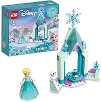 レゴ(LEGO) ディズニープリンセス エルサのお城の中庭 43199 おもちゃ ブロック プレゼント お姫様 おひめさま お城 女の子 5歳以上