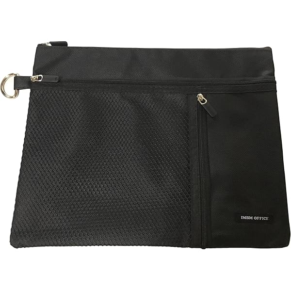 Amazon.co.jp: A5サイズ用 メッシュケース Dリング付き サイズ約24.5