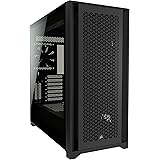 CORSAIR 5000D エアフロー強化ガラス製ミドルタワー ATX ケース、ブラック CC-9011210-WW