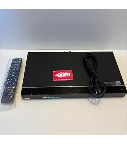 Amazon | SONY 500GB 2チューナー ブルーレイレコーダー BDZ-EW510