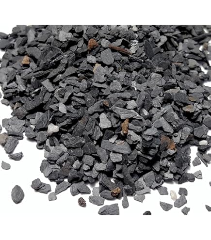 Amazon | ナチュラルブラックスレート(ダークグレー)-1/8~1/4インチの