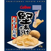 Amazon.co.jp: カルビー 堅あげポテト のり味 65g × 12袋 : 食品・飲料