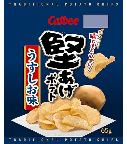 Amazon.co.jp: カルビー 堅あげポテトブラックペッパー 65g : 食品