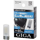 カーメイト(CARMATE) 車用 LED トランク 専用 GIGA トランクランプ R80T 6500K 純白光 BW256