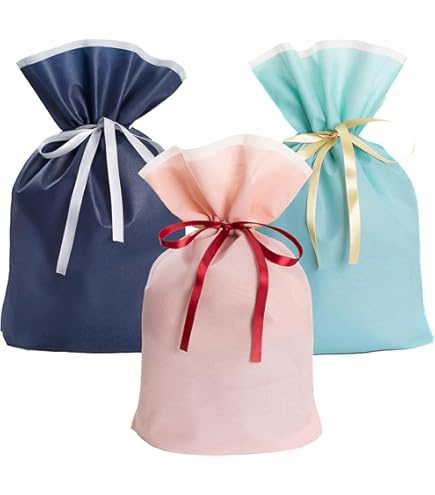 Amazon.co.jp: インディゴ クリスマス ラッピング袋 グリーティング