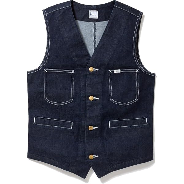 Amazon | Lee(リー) ベスト チョッキ ZIP-UP VEST bm-lcv19002 
