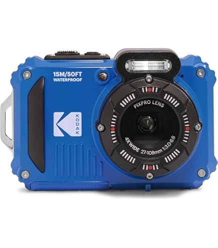 Nikon COOLPIX S33 Waterproof Digital Camera (Blue