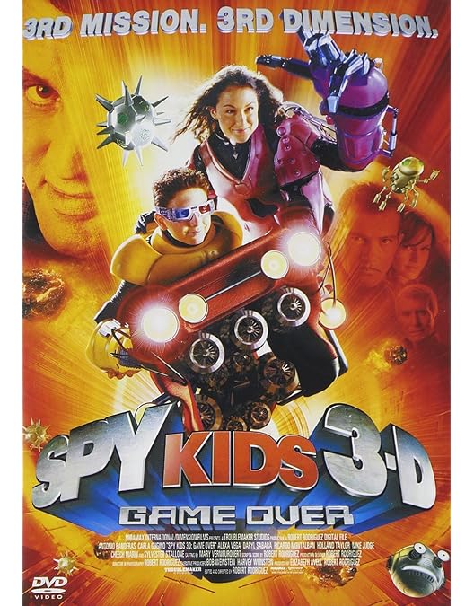 スパイキッズ2 映画フライヤー ロバート・ロドリゲス アントニオ・バンデラス 映画チラシサイト：スパイキッズ2 失われた夢の島