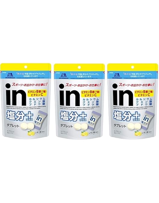 inタブレット塩分＋プラス大容量500ｇ！8袋 Amazon.co.jp: 森永製菓 inタブレット塩分プラス 500g : 食品・飲料・お酒