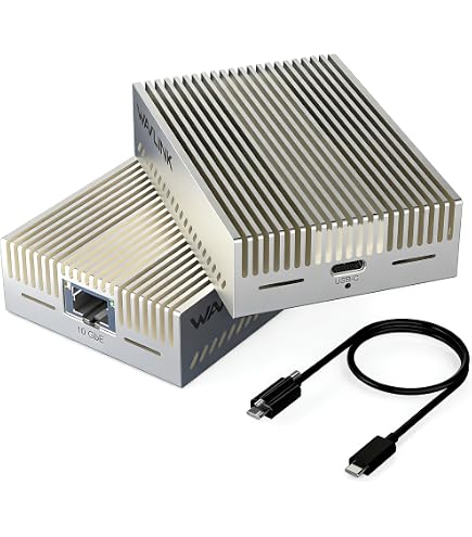 OWC Thunderbolt 4 10G Ethernet Adapter, for High-Speed Network