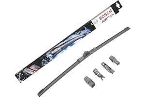 Bosch AP24U Flat Wiper Blade for Import Vehicles, Aero Twin, Universal Type, 23.6 inches (600 mm)
