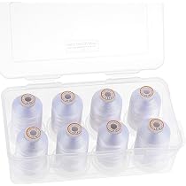 Amazon | New brothread - 80スプールポリエステルミシン刺しゅう糸